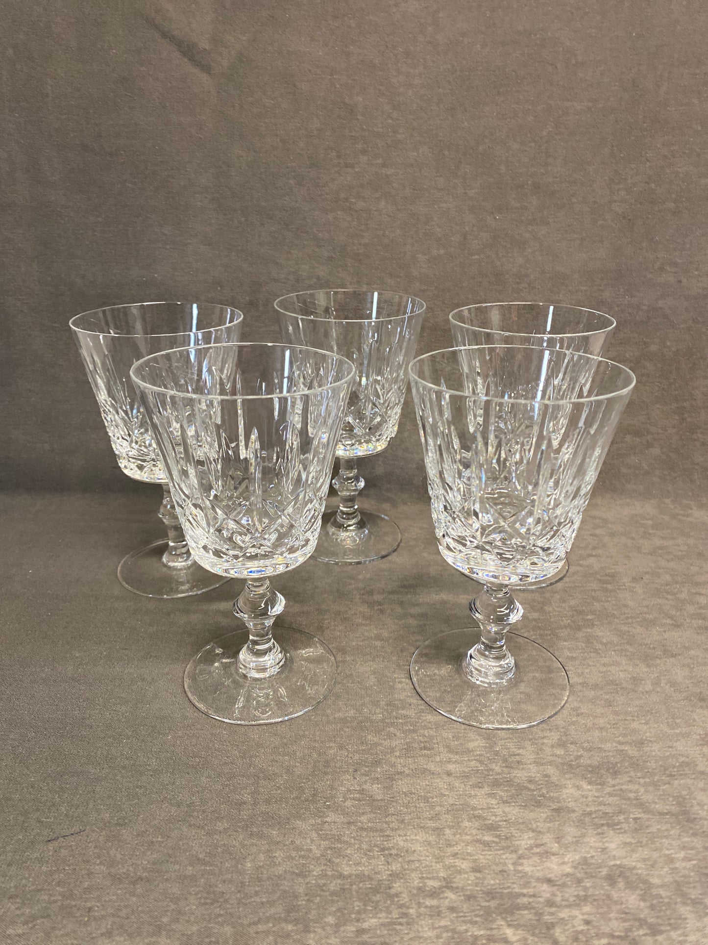 Set 5 Olive & Cross Goblets