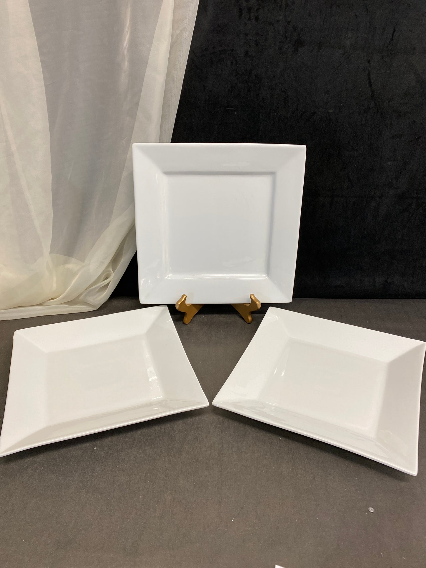 Set 3 Serving Plates - Square