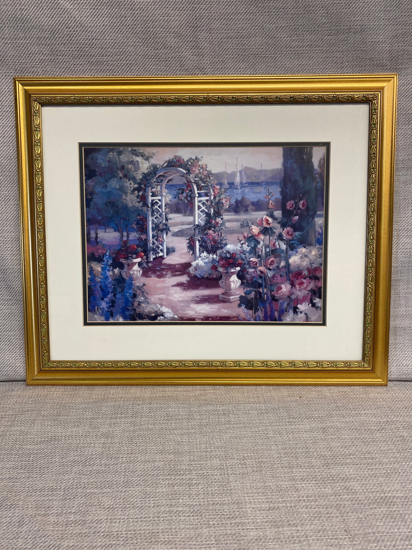 Framed Print - Garden Arbor