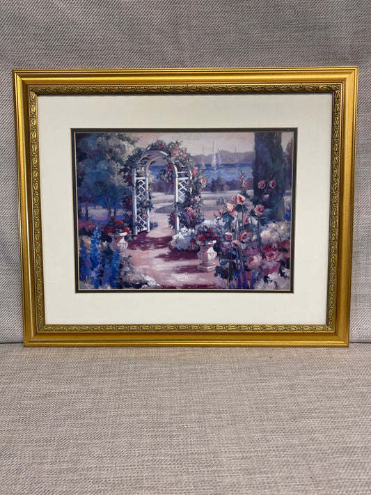 Framed Print - Garden Arbor