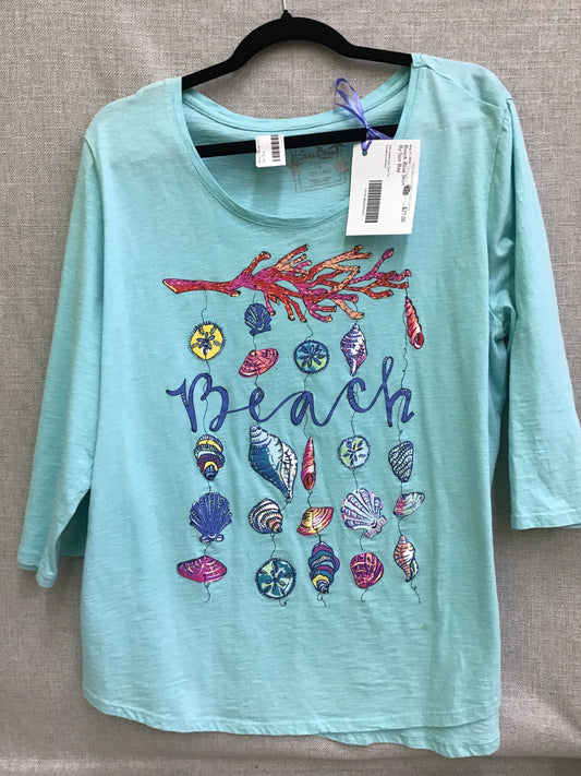 Beach Blue Shirt By Sun Bay