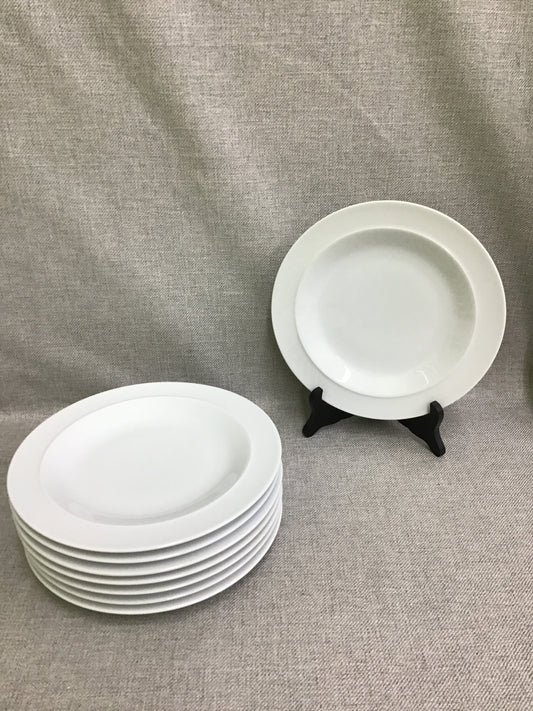 White by Denby Luncheon Plates (8)