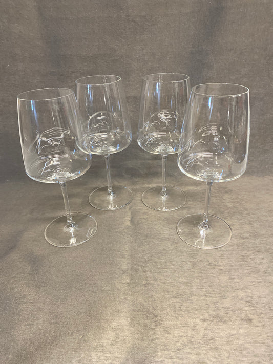 Set 4 Rocco Bormioli Wine Glasses