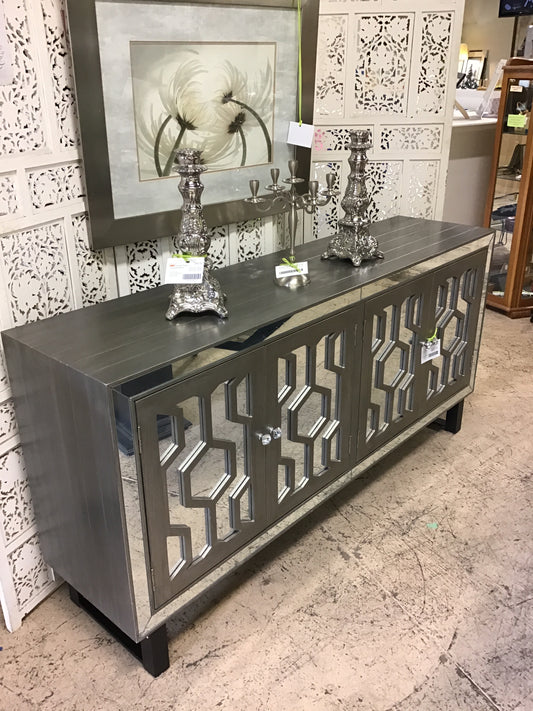Four Door Media Credenza -Condition