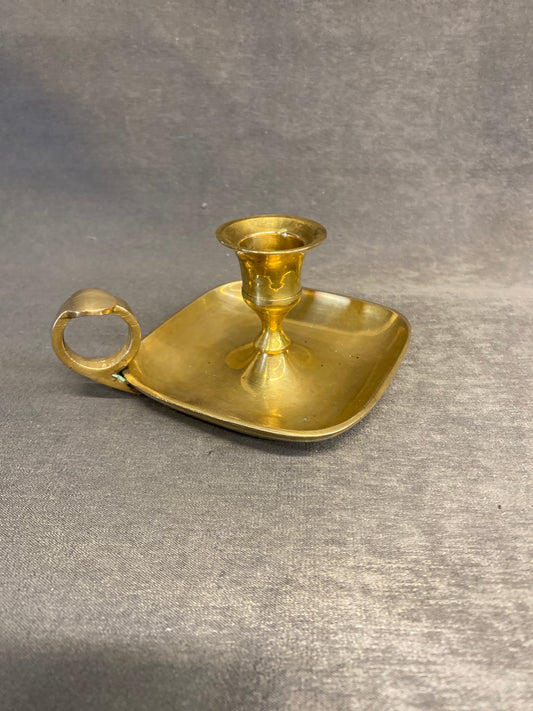 Brass Candleholder - Chamberstick