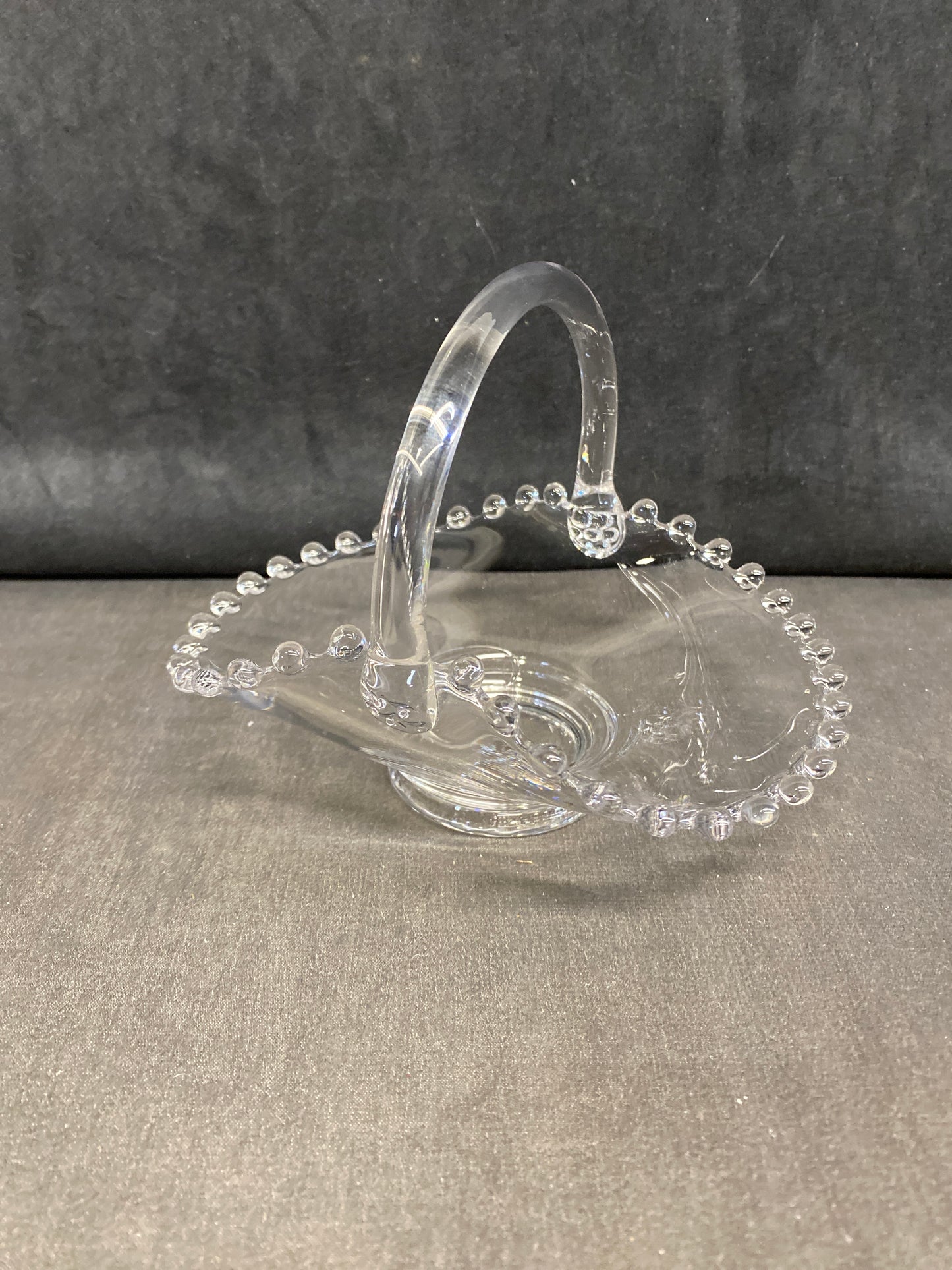 Vintage Candlewick Basket