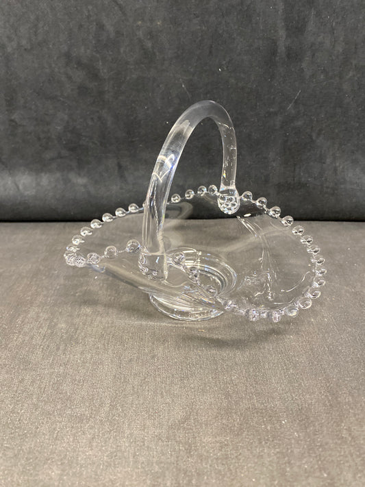 Vintage Candlewick Basket