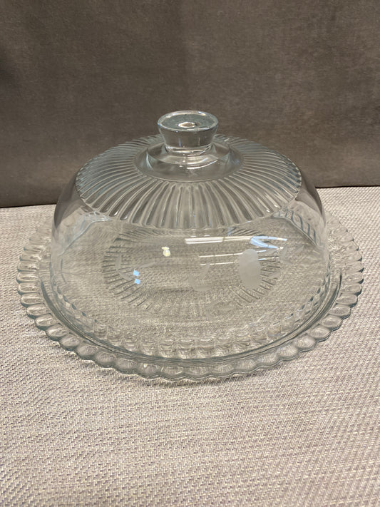 Princess House Heritage Domed Cake Plate