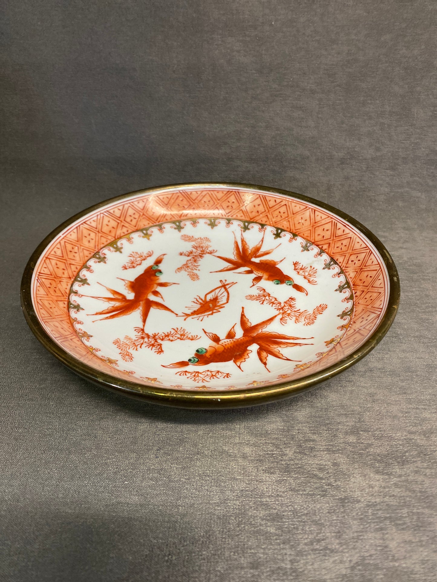 Decorative Ceramic Plate - Koi Fish