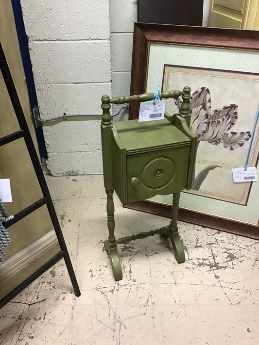 Sm. Painted Vintage Smoking Stand