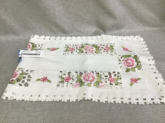 Pretty Floral Table Runner- 15" x 44"