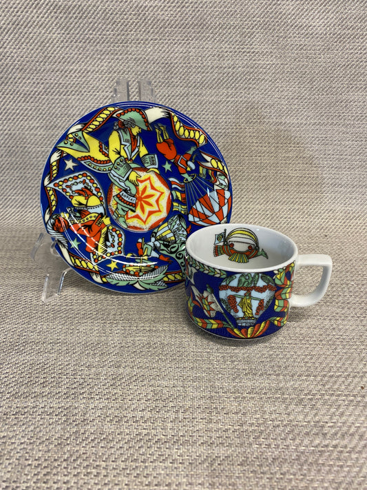 Bopla Cup & Saucer - Voyage