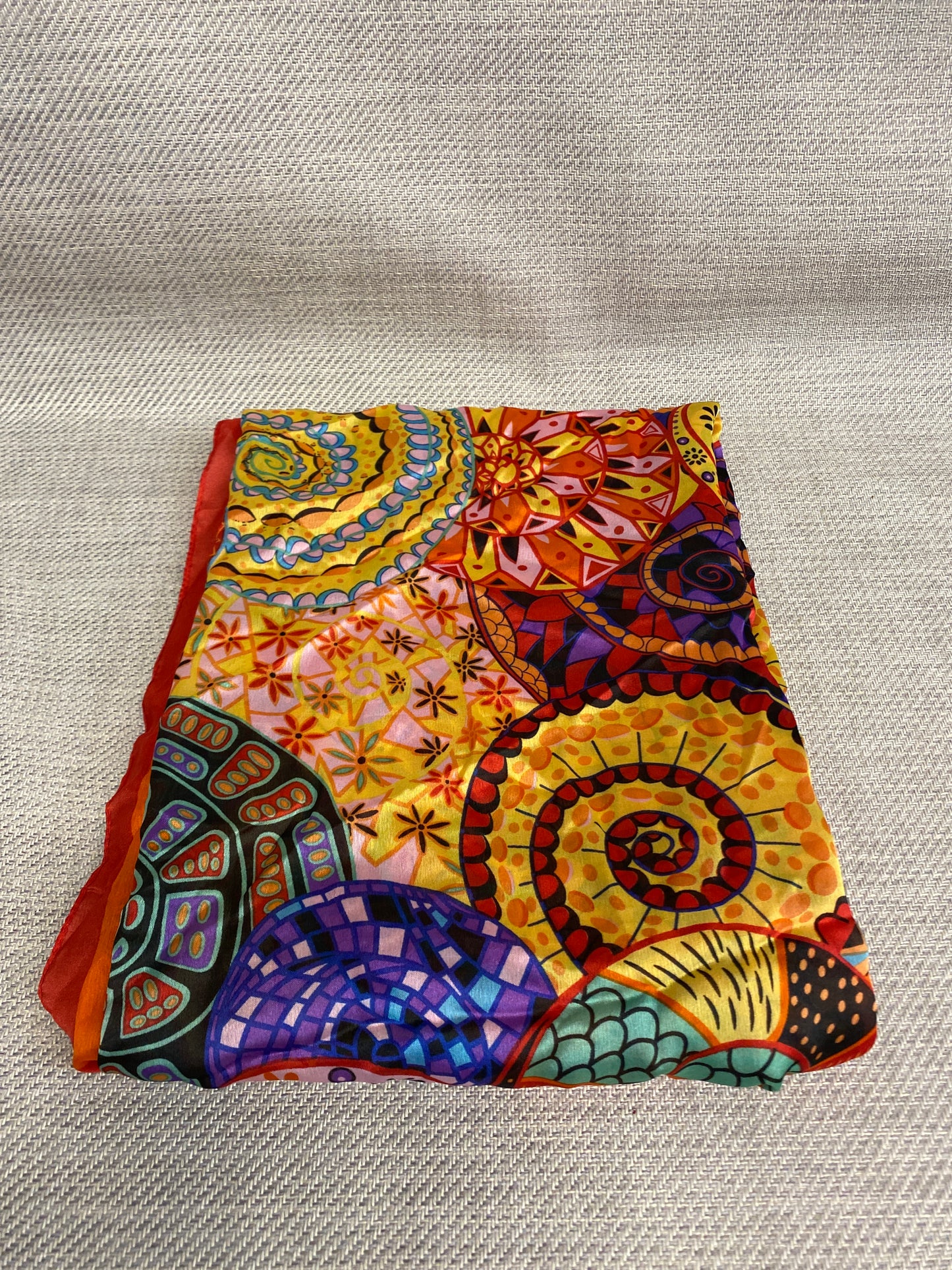 Pareo Scarf - Orange Snails
