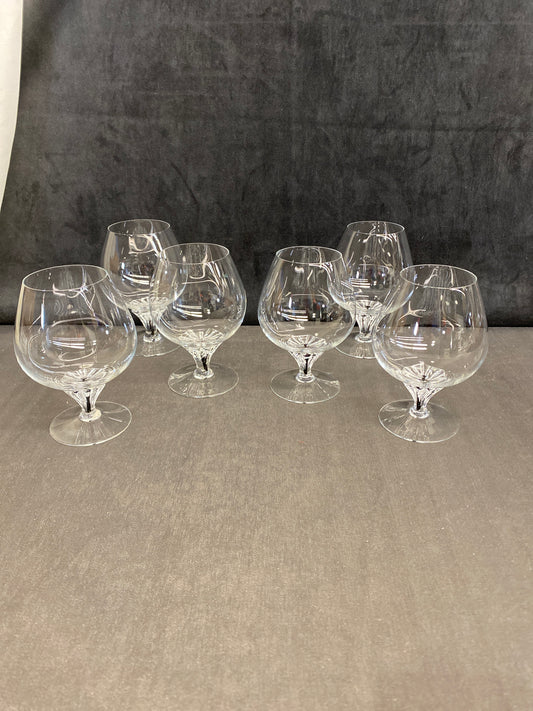 Set 6 Belfor "Exquisite" Brandy Glasses