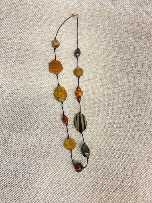 Wood Bead Necklace