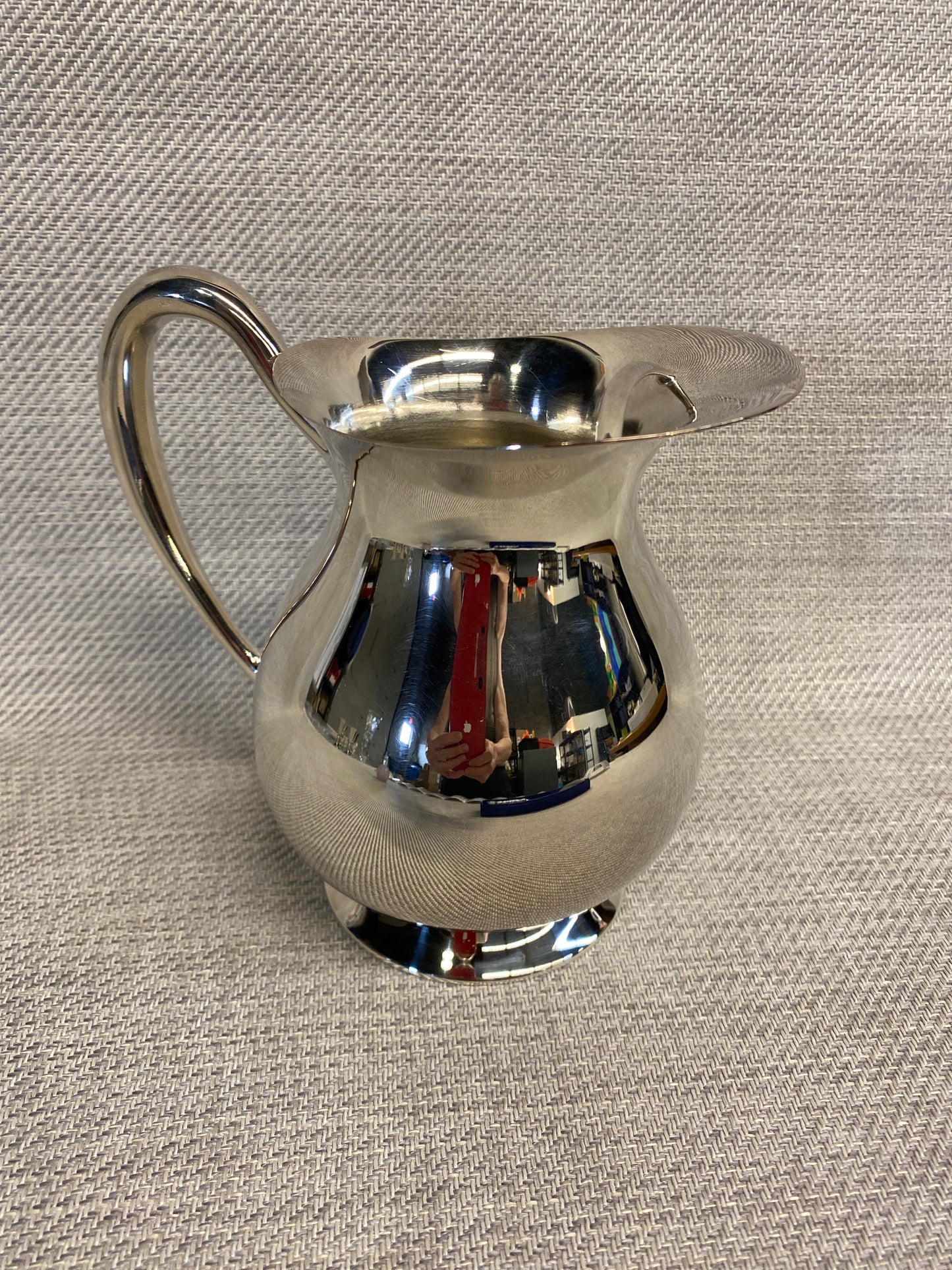 Metal Pitcher - Silver Tone