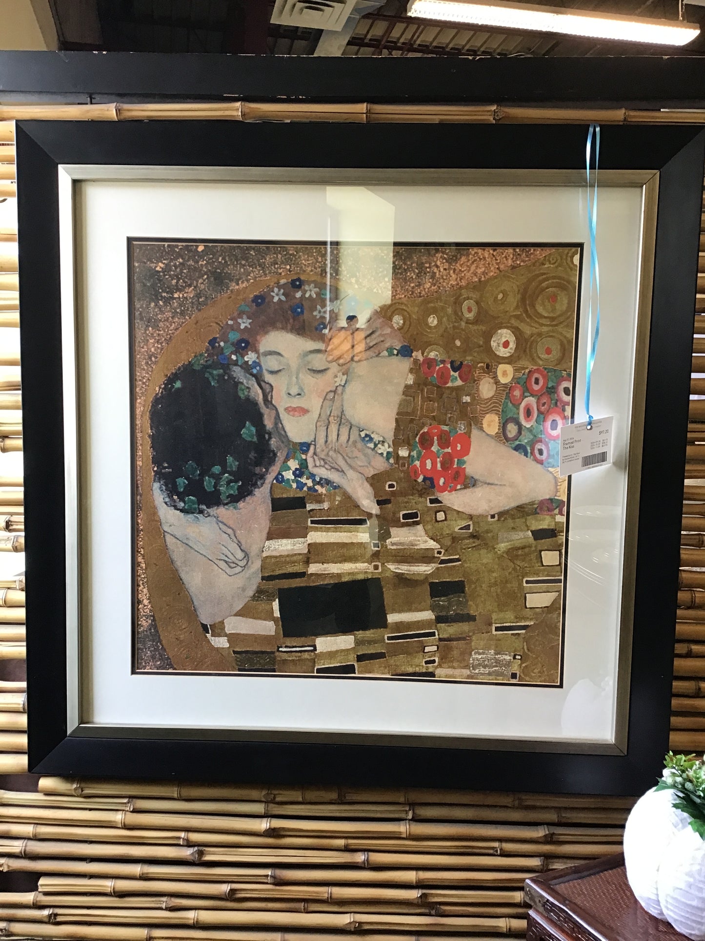 Framed Print - The Kiss