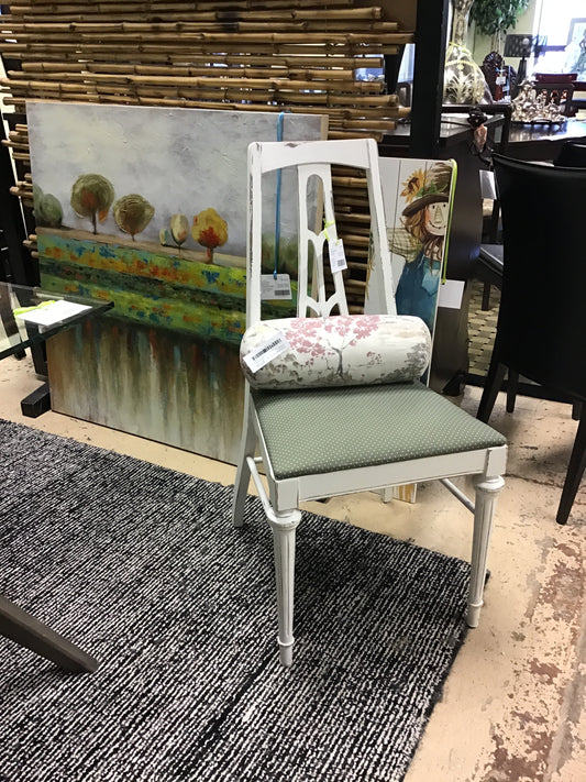 Painted Side Chair & Cushion