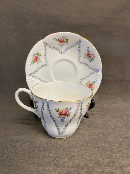 Royal Albert Teacup & Saucer - Minuet