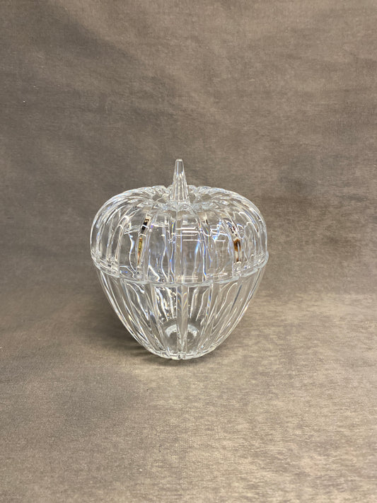 Crystal Candy Dish - Apple