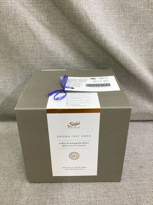 Brand New! Saje Diffuser 'Aroma (Be) Free Ruby'