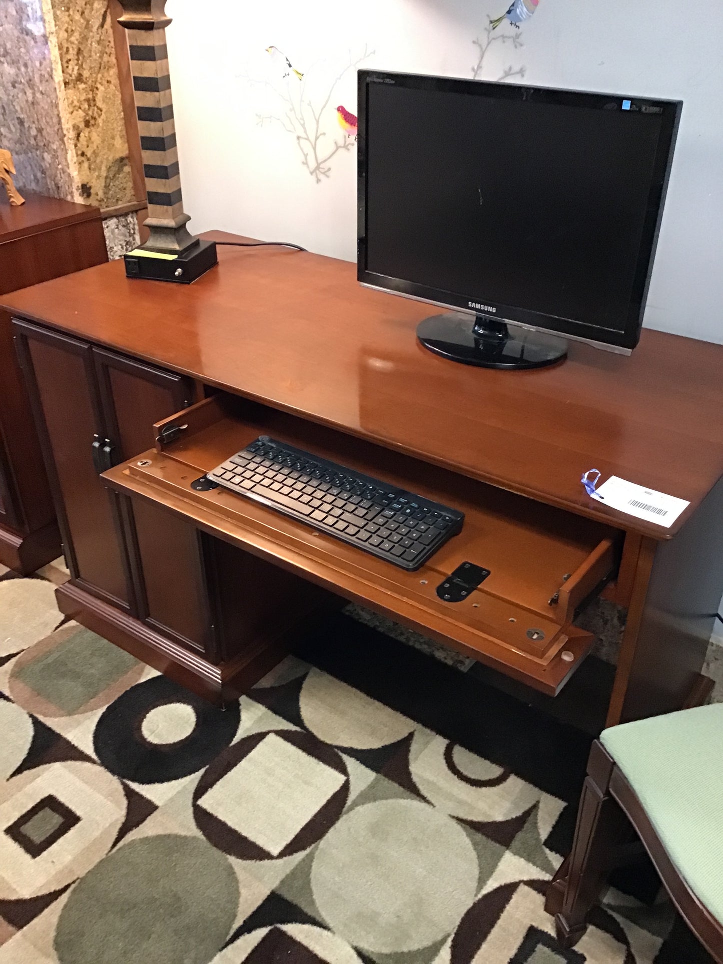 Bombay Co. Dark Wood Desk