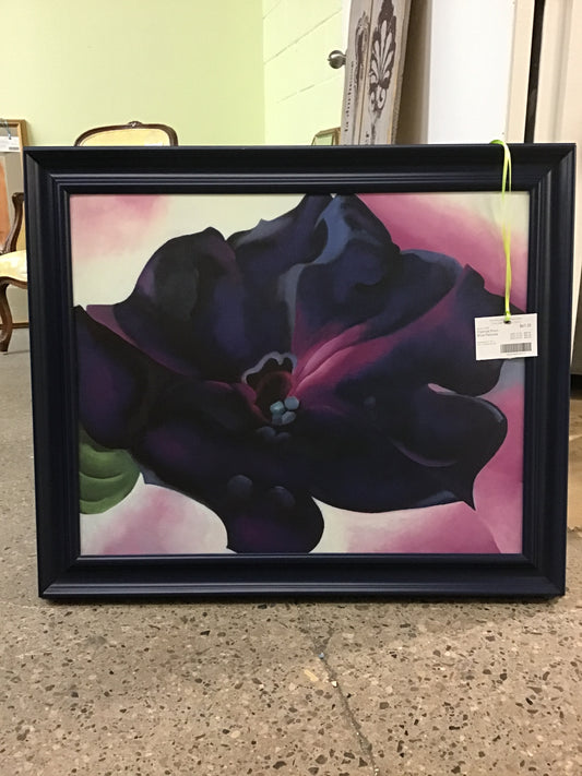 Framed Print - Blue Petunia