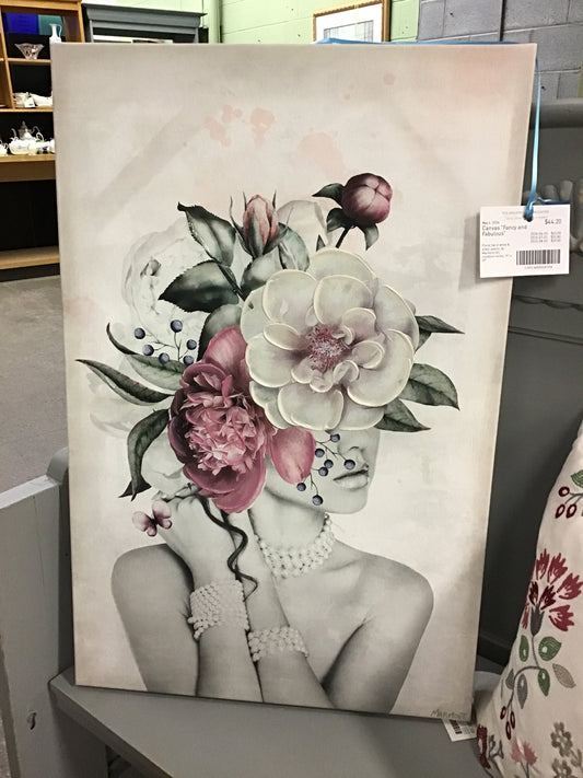 Canvas "Fancy and Fabulous"