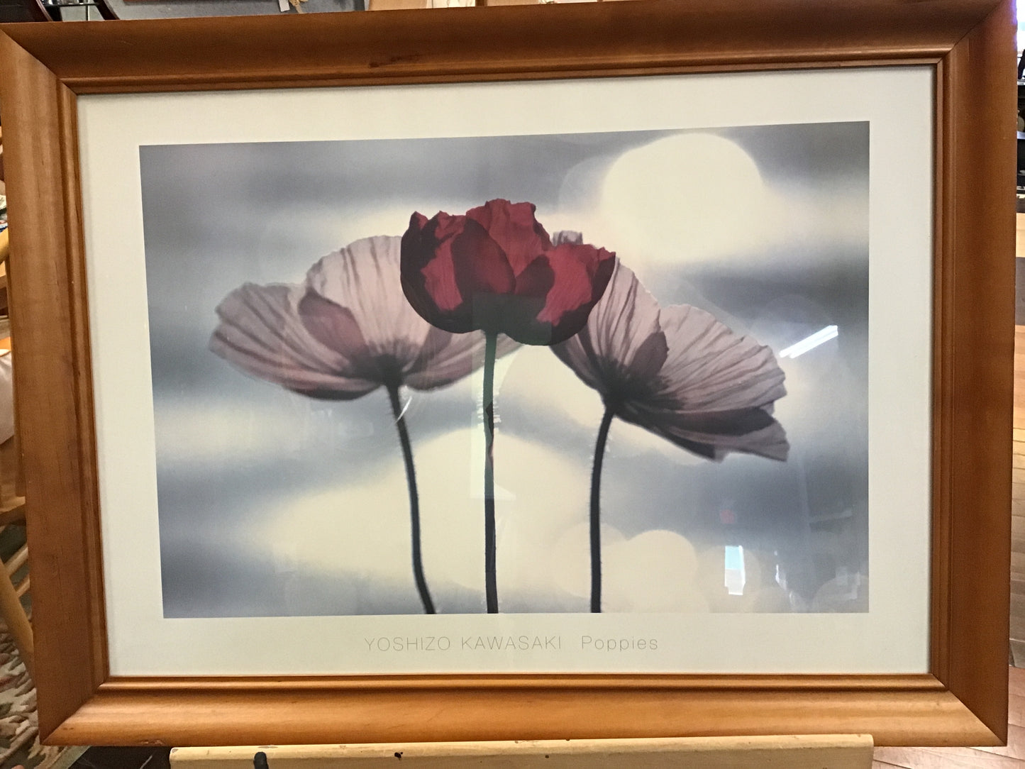 Ikea 'Poppies' Framed Print