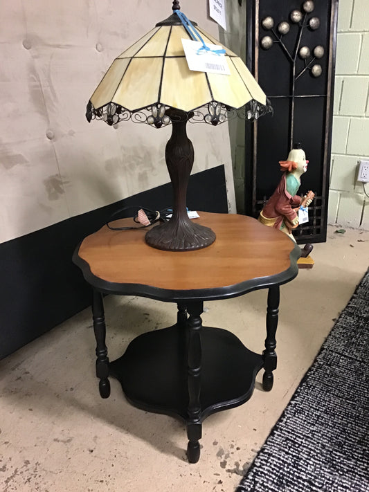 Painted Side Table - Black