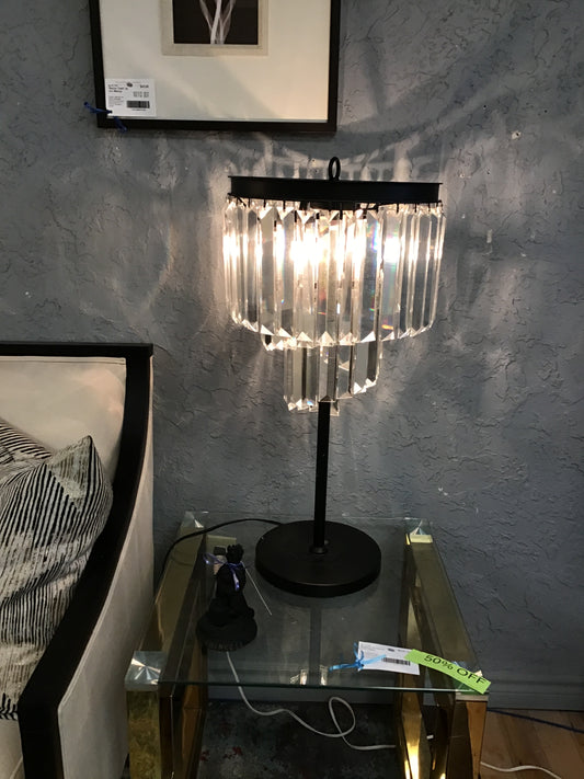 Heavy! Modern Buffet Lamp- 31"h