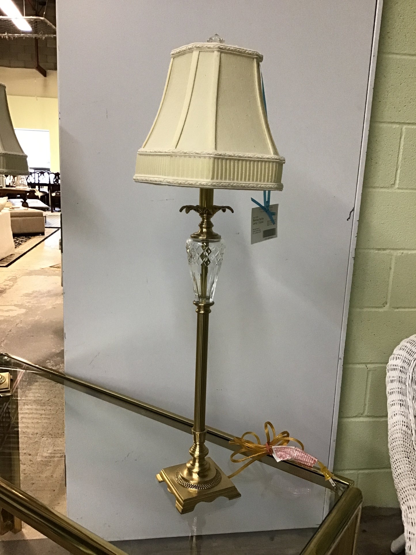 Bombay Buffet Lamp - Crystal