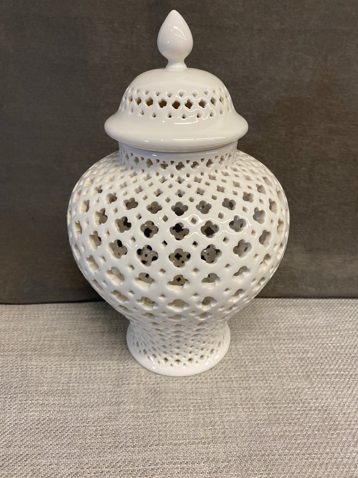 New! Two's Co Carthage Pierced Lantern