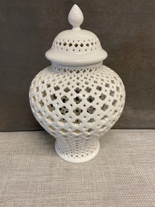 New! Two's Co Carthage Pierced Lantern