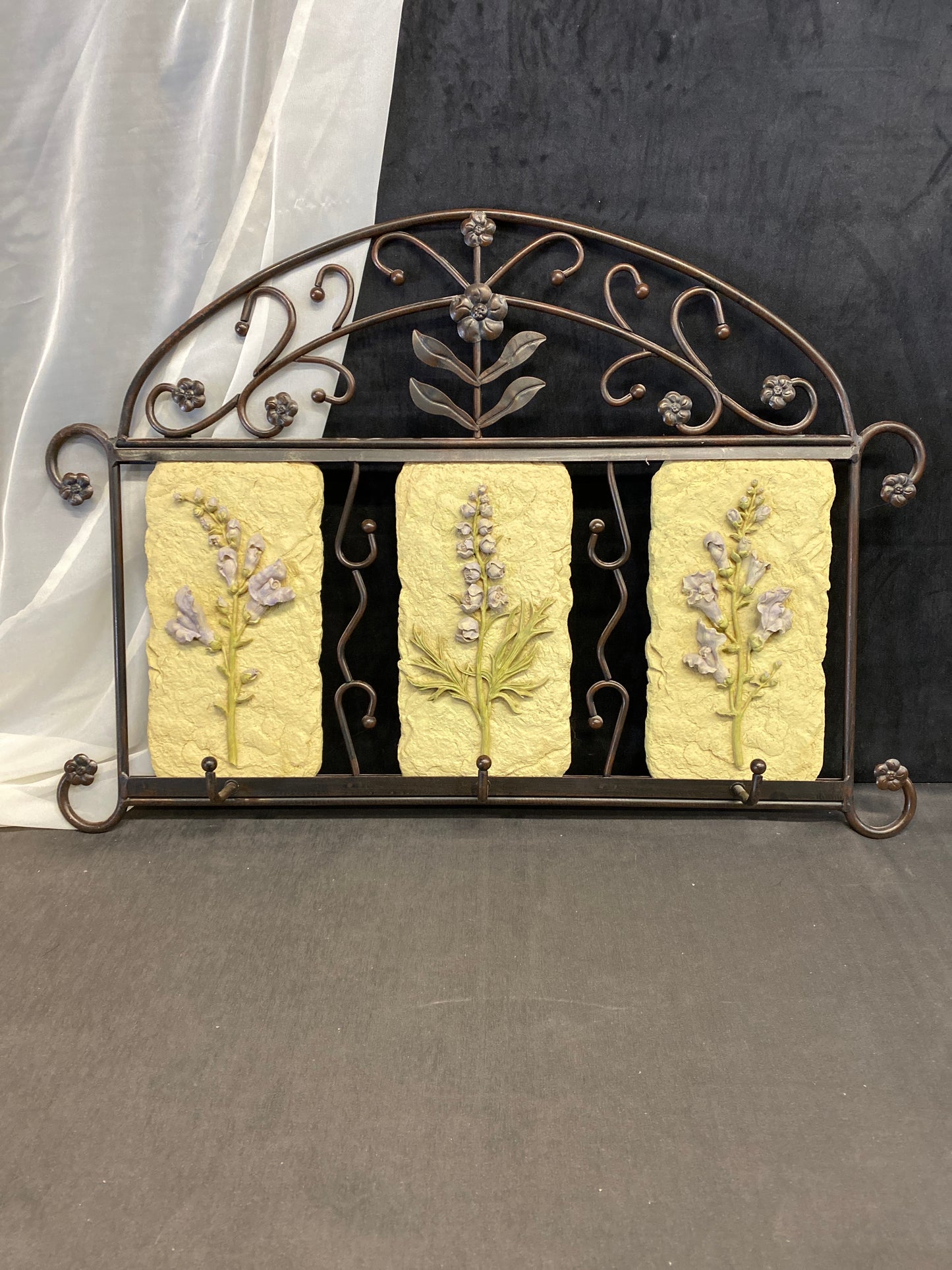 Wall Mount Coat Hook - Plaster Plaques