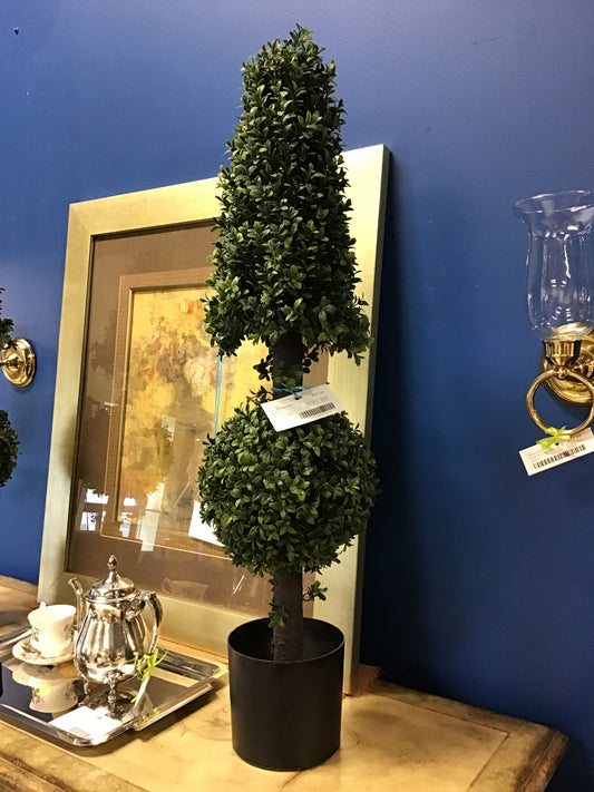 Faux Boxwood Topiary