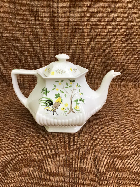 Ironstone Rooster Tea Pot
