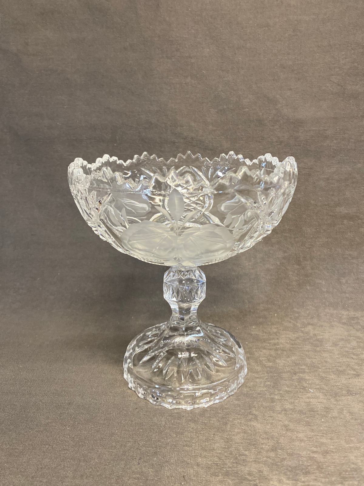 Glass Compote Dish