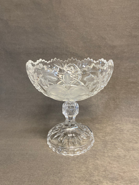 Glass Compote Dish