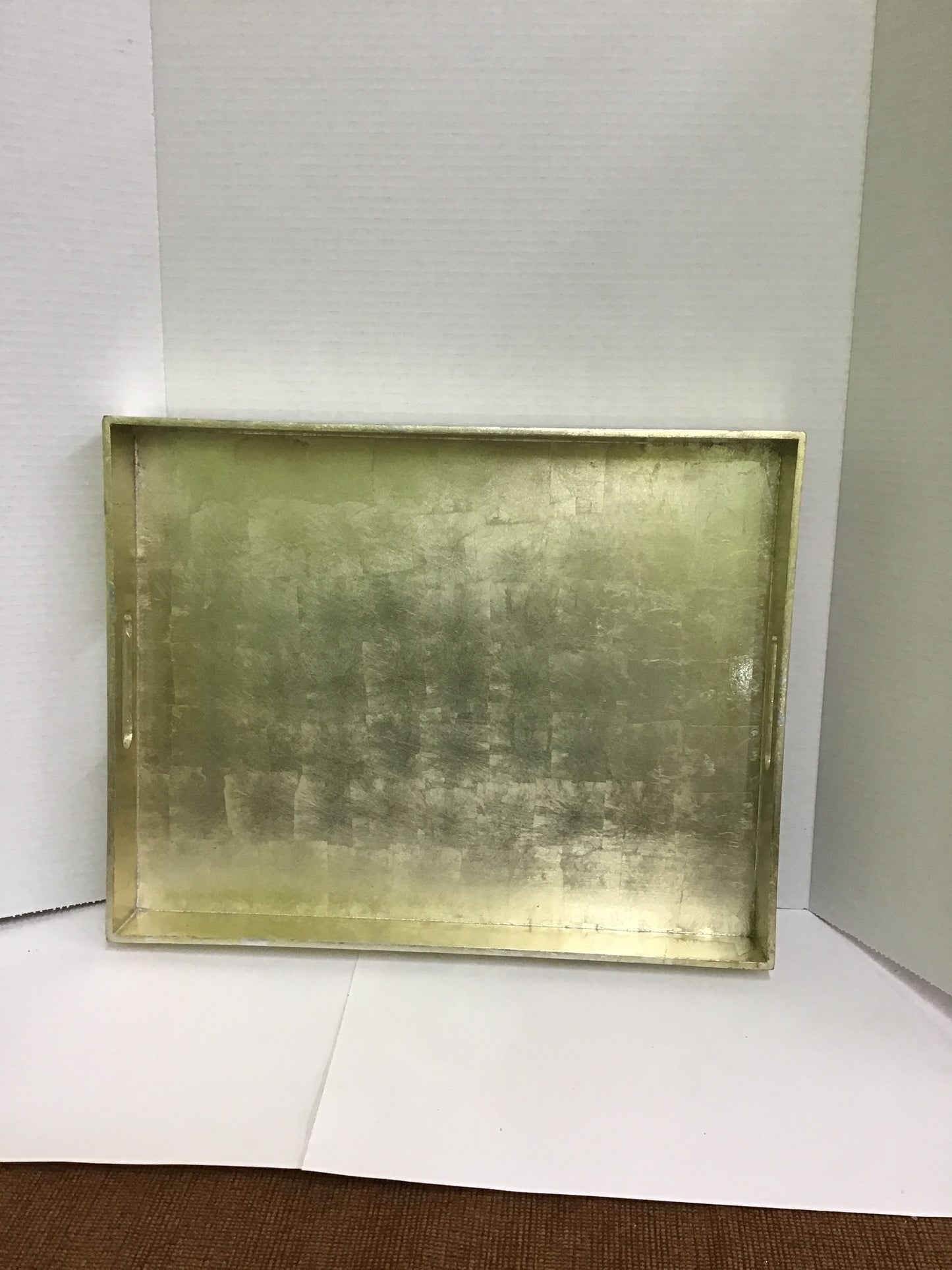 Wood Serving Tray with Handles