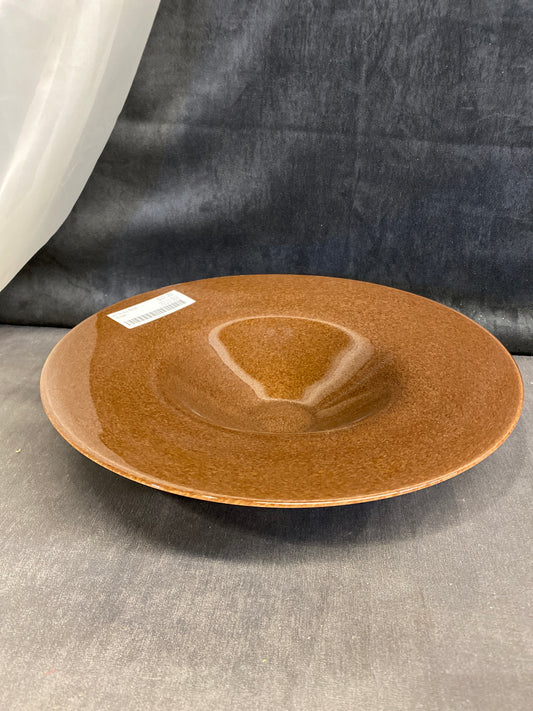 Art Glass Bowl - Brown