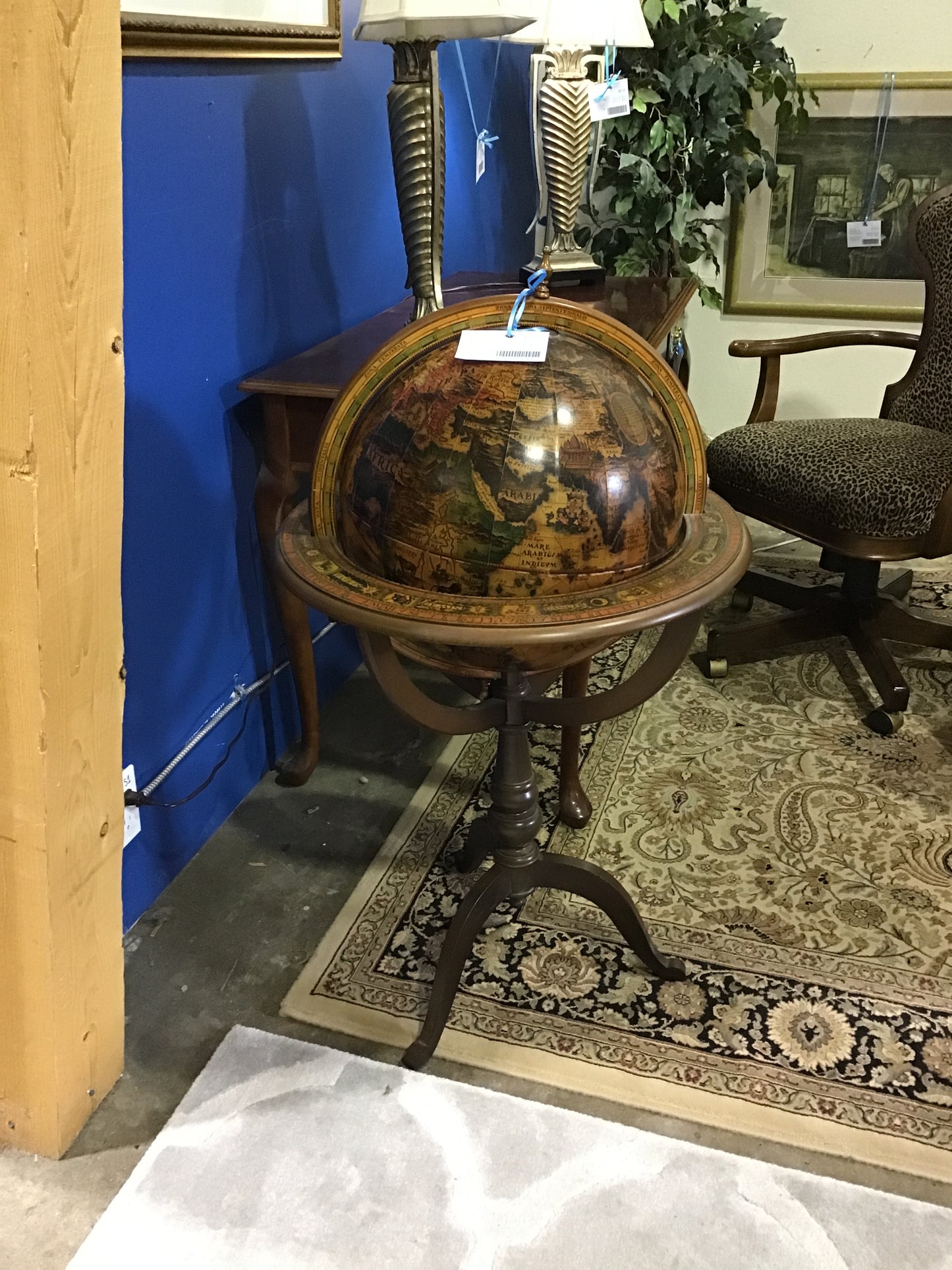Globe on Stand