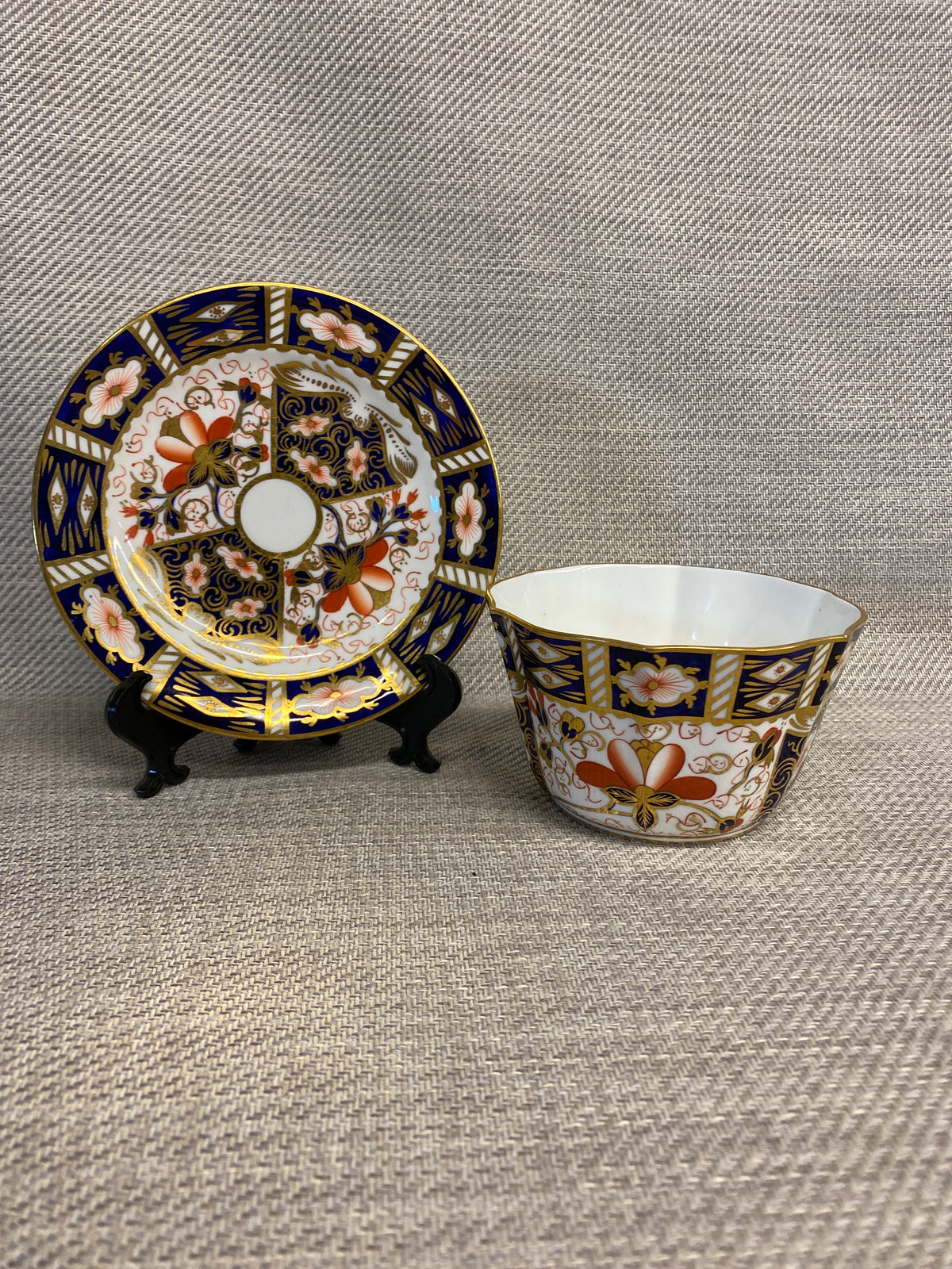 Royal Crown Derby Imari Bowl & Plate