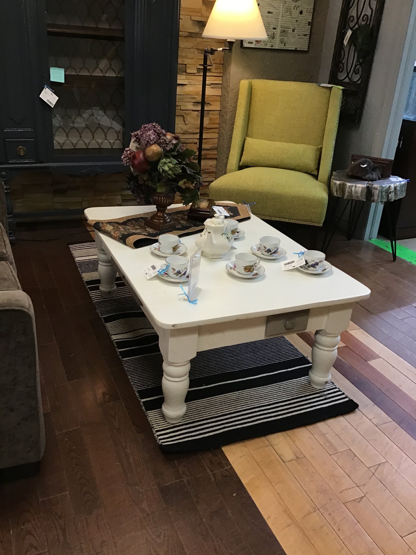 Painted Pine Coffee Table