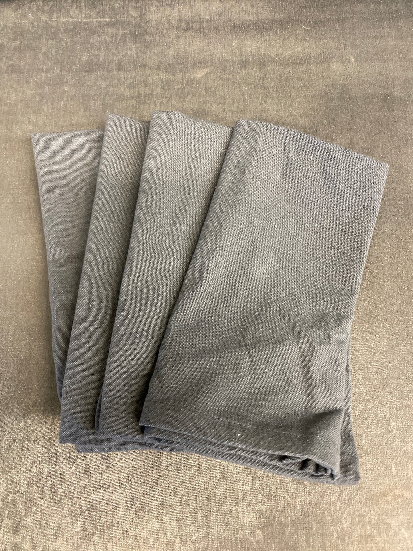 Set 4 Cotton Napkins - Grey