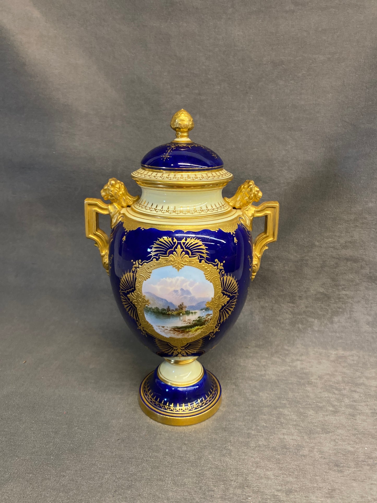 Antique Coalport Urn - Kilchuan