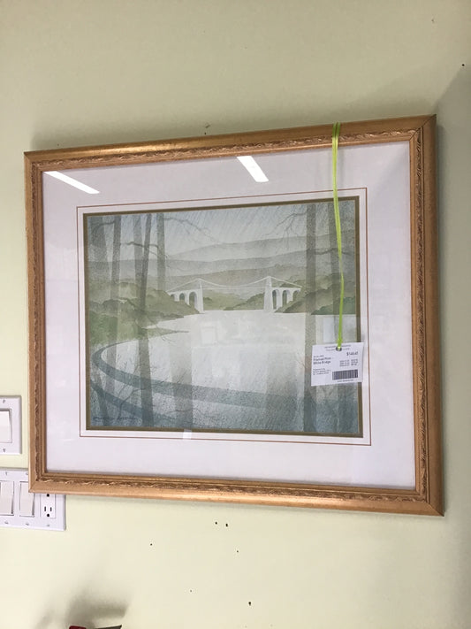 Framed Print - White Bridge