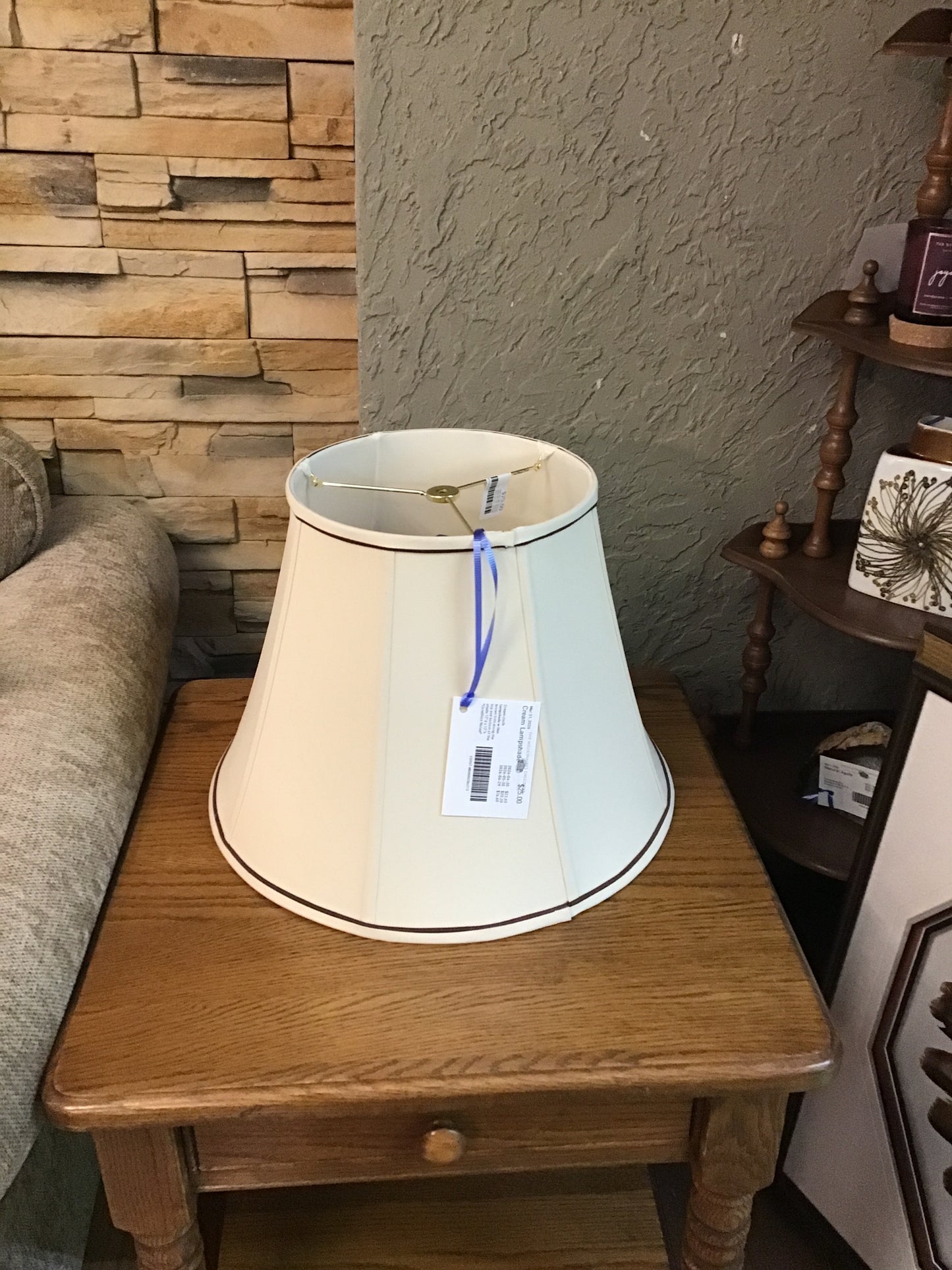 Cream Lampshade