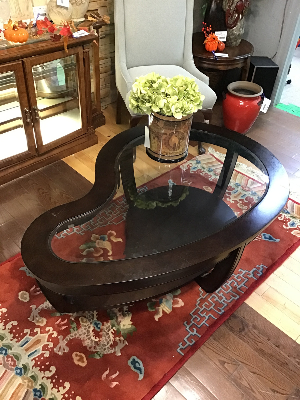 Haiya Glass Top Coffee Table