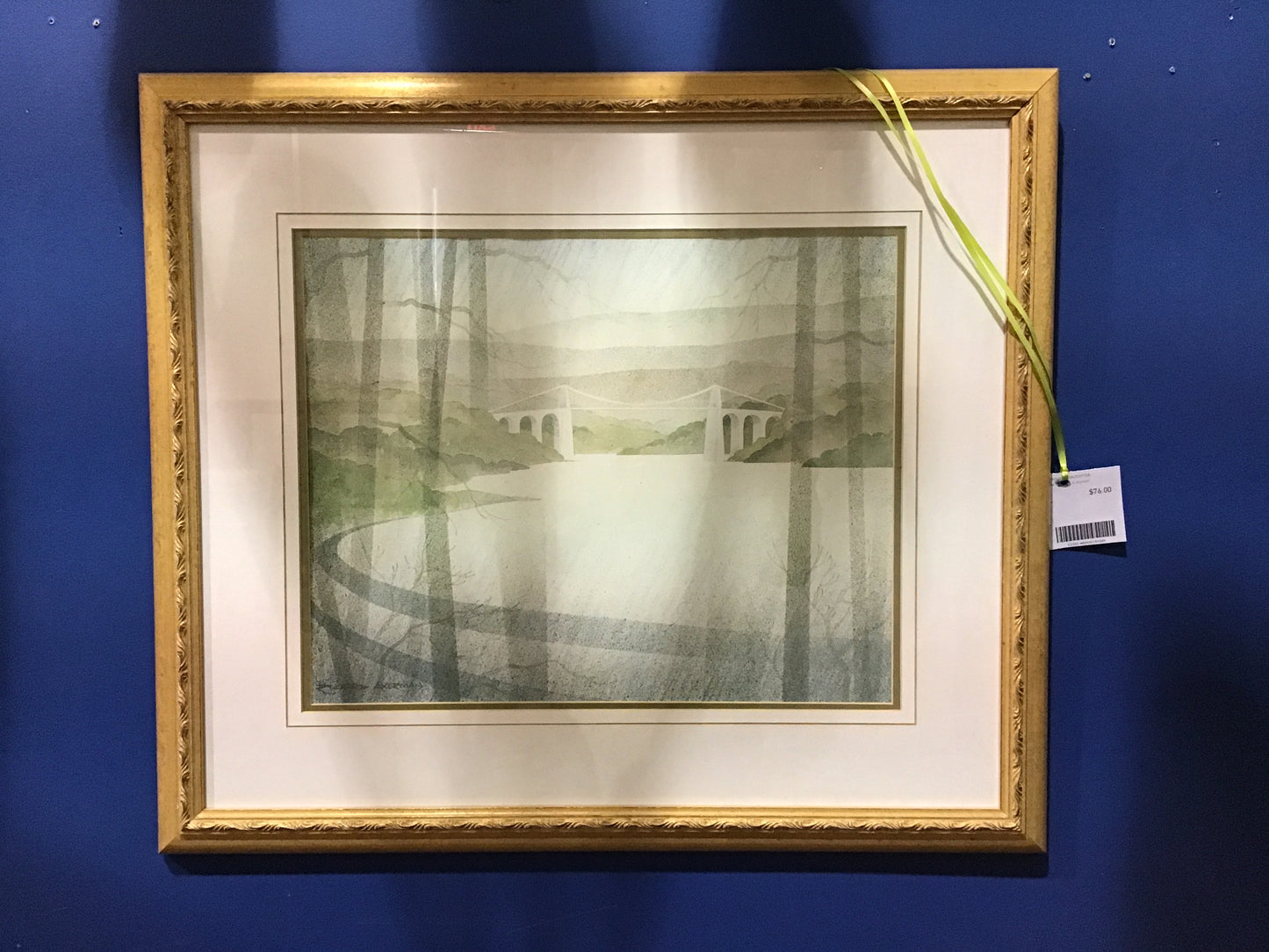 Framed Print - White Bridge